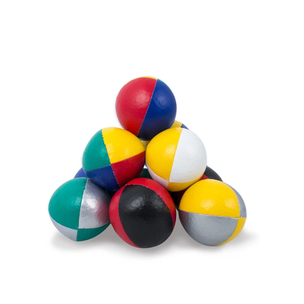 Juggling Ball Made In Artificial Leather Pu Inside Filling Birdseeds