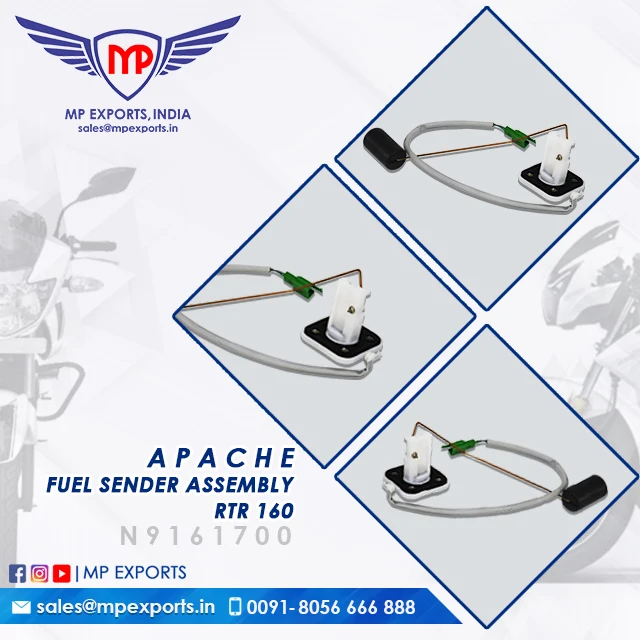 Fuel Sender Assembly Rtr 160 For Tvs Apache Rtr 2wheeler Spare Parts