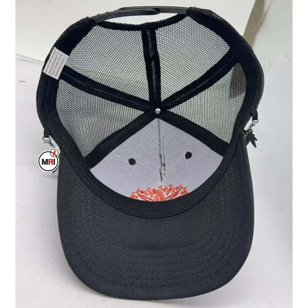 2025 100% cotton Wholesale Custom High Quality Fashion Style Embroidered 5-panel Trucker Cap Satin Lined 5-Panel Baseball Caps A32496ebf50d147afb44df0b3a1db6669M