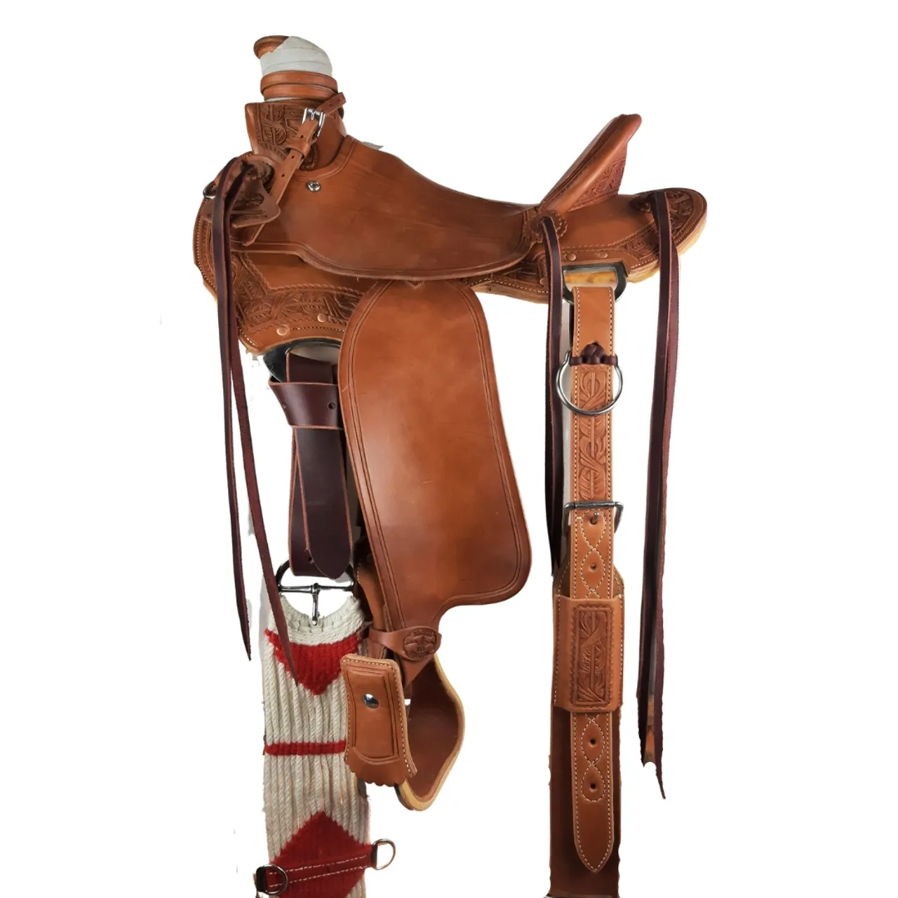 2022 Best Designer Western Saddle Ranch Roping Saddle Equestrian Barrel