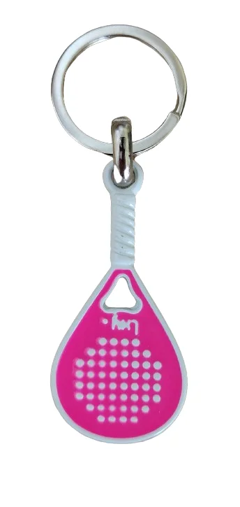 Padel Tennis Racket Pvc Key Ring Holders Custom Durable High Quality ...