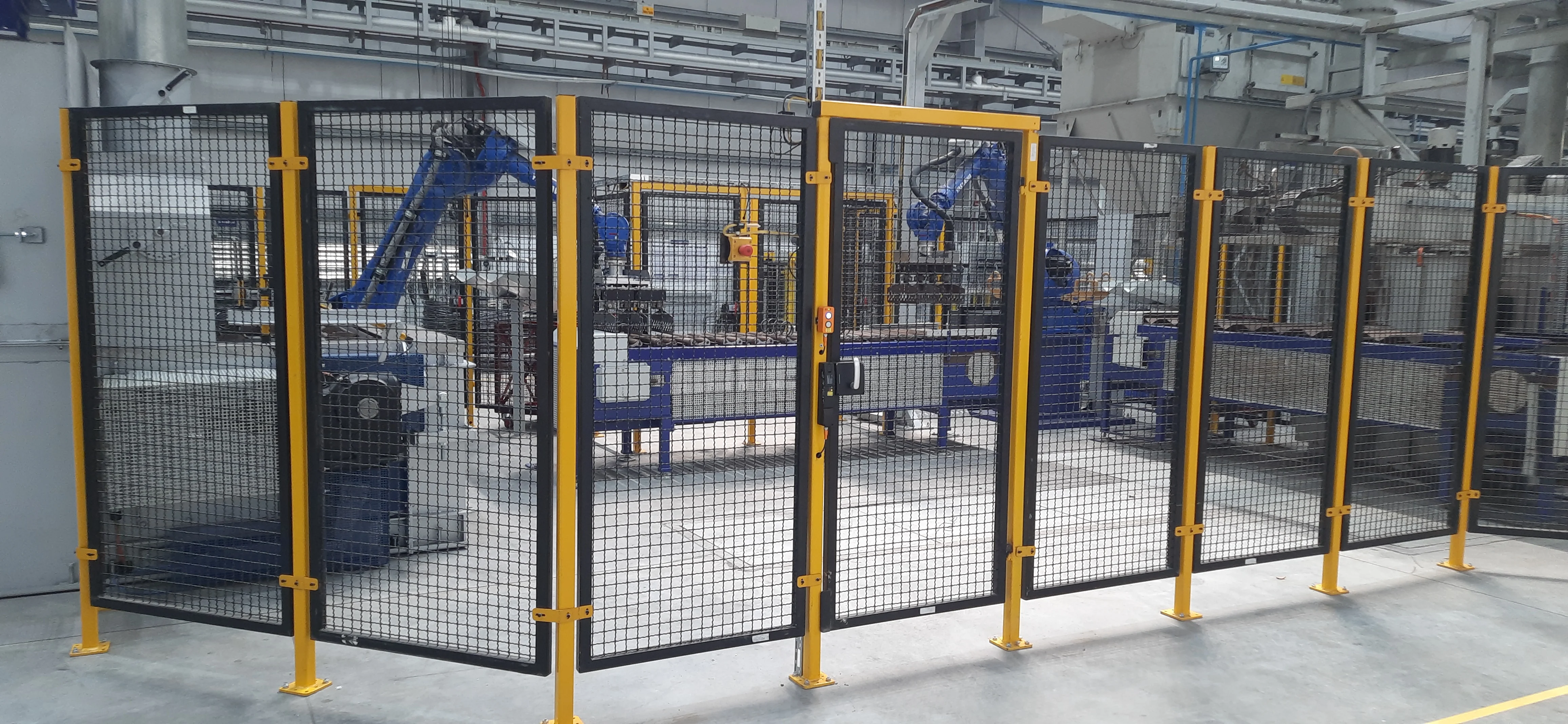 Industrial Machine Safety Fencing - Infinity Engineering Services - Buy ...