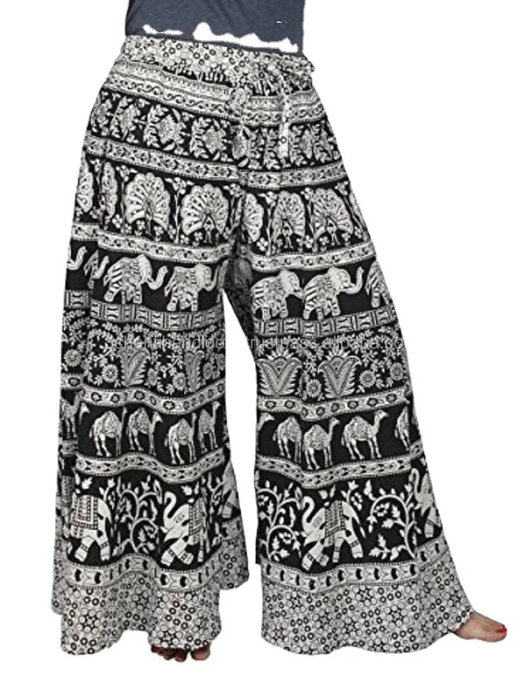 Printed Wide-leg Pants For Women - Buy Printed Wide-leg Pants For Women ...