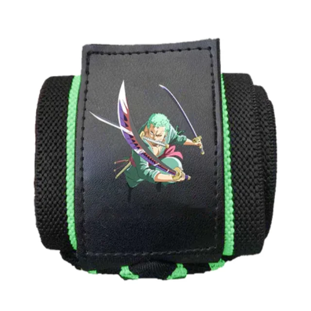 Custom Made Printed Anime Gym Wrist Straps Lifting Custom Wrist Wraps