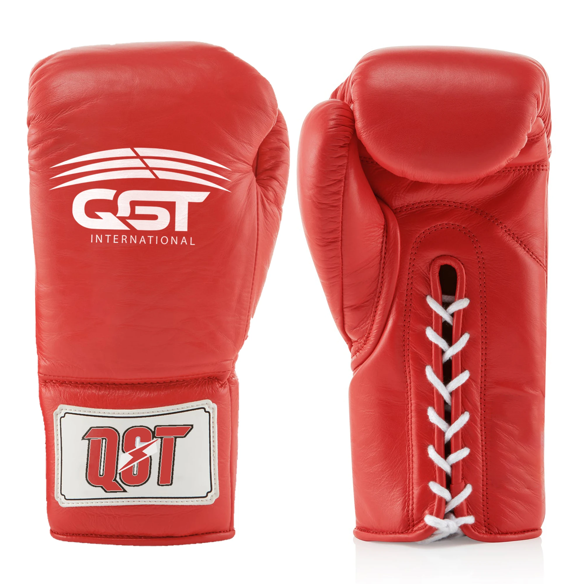 Pro Grade Lace Up Boxing Gloves Professional Customize Boxing