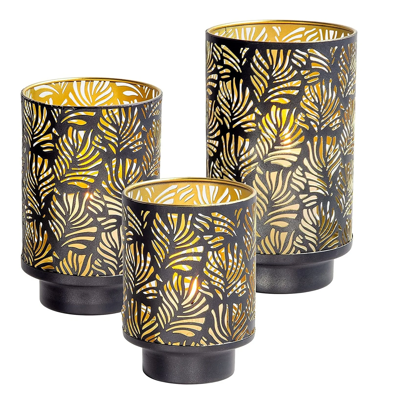 Home Table Centerpiece Decor Votive Candle Holder Iron Tea Light