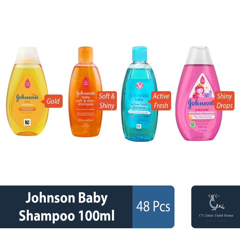 Johnson Baby Shampoo 100ml Shiny Drops Variant Soft Fresh Smells And