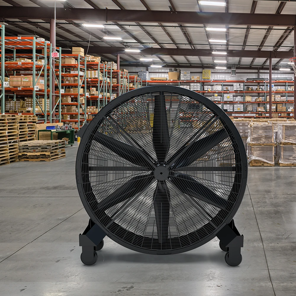 Drum Large Round Fan, 1m, 1.25m, 1.5m, 4-Wheel - detail 4