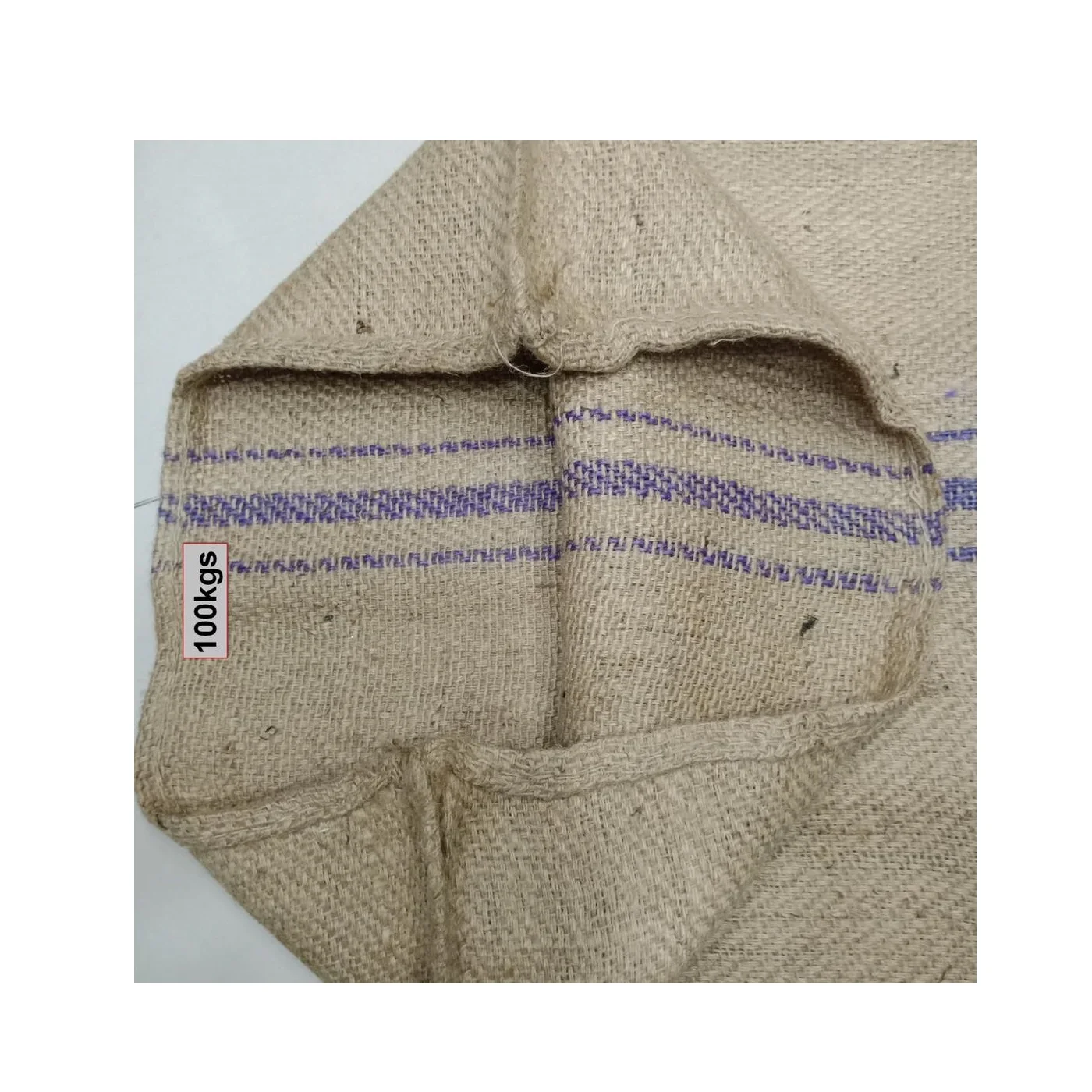 Export Oriented 100 Natural Jute Gunny Sack Bag For Rice Sugar Coffee