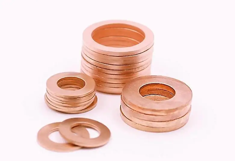 High Quality Customized Copper Flat Gasket Copper Sealing Washer. Best