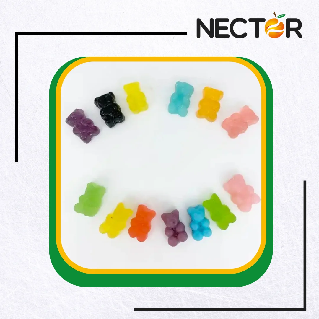 Buy Standard Quality Gummies With Mix Flavor & Multi Vitamin Gummies Customized Size Packing