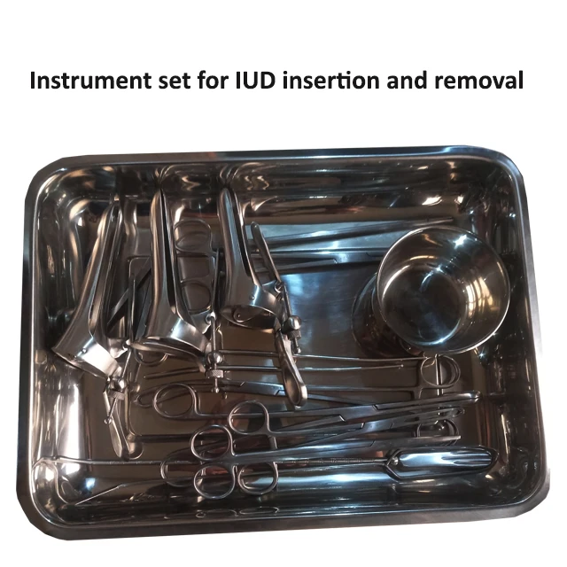 Instrument Set For Iud Insertion And Removal - Buy Iud Removal Set ...