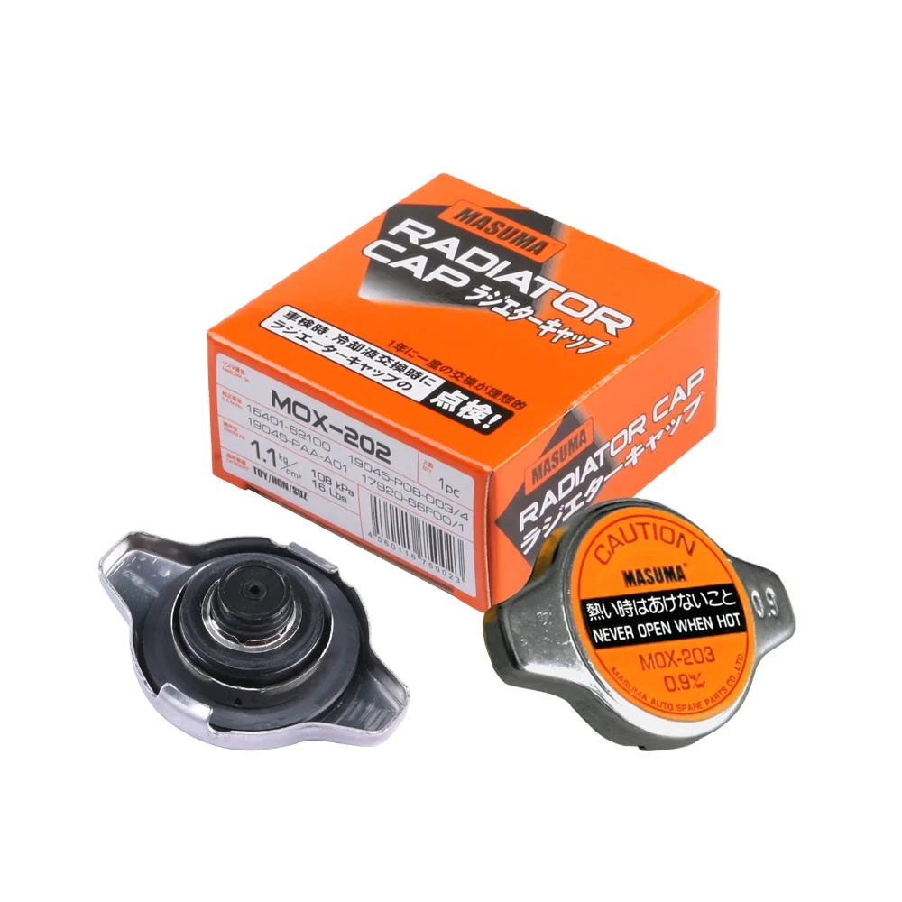 MASUMA MOX-202 OEM Quality Cooling Radiator Caps 1.1 Cover
