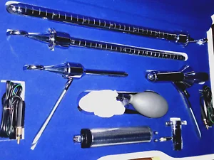 Electric Sigmoidoscope Set Ob/gynecology Proctoscope Anoscope Surgical ...