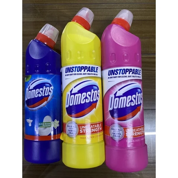 Domestos Ultra Bleaching Liquid 750 Gr White For Bath Kitchen Laundry
