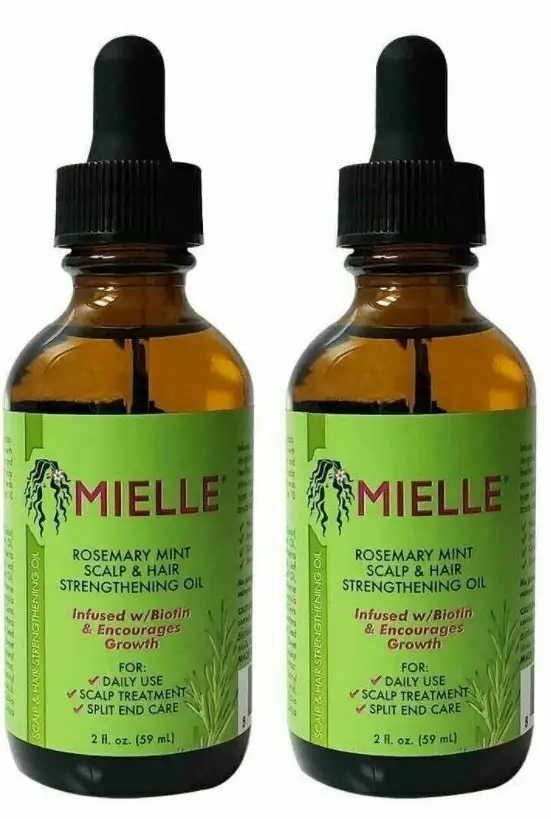 Mielle Organics Rosemary Mint Scalp & Hair Strengthening Oil With