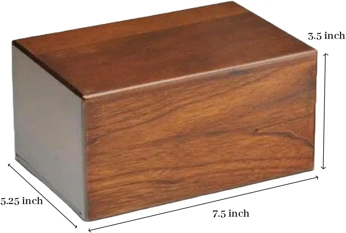 Wooden Urn Box For Human Ashes,Cremation Funeral Urns Box,Decorative ...