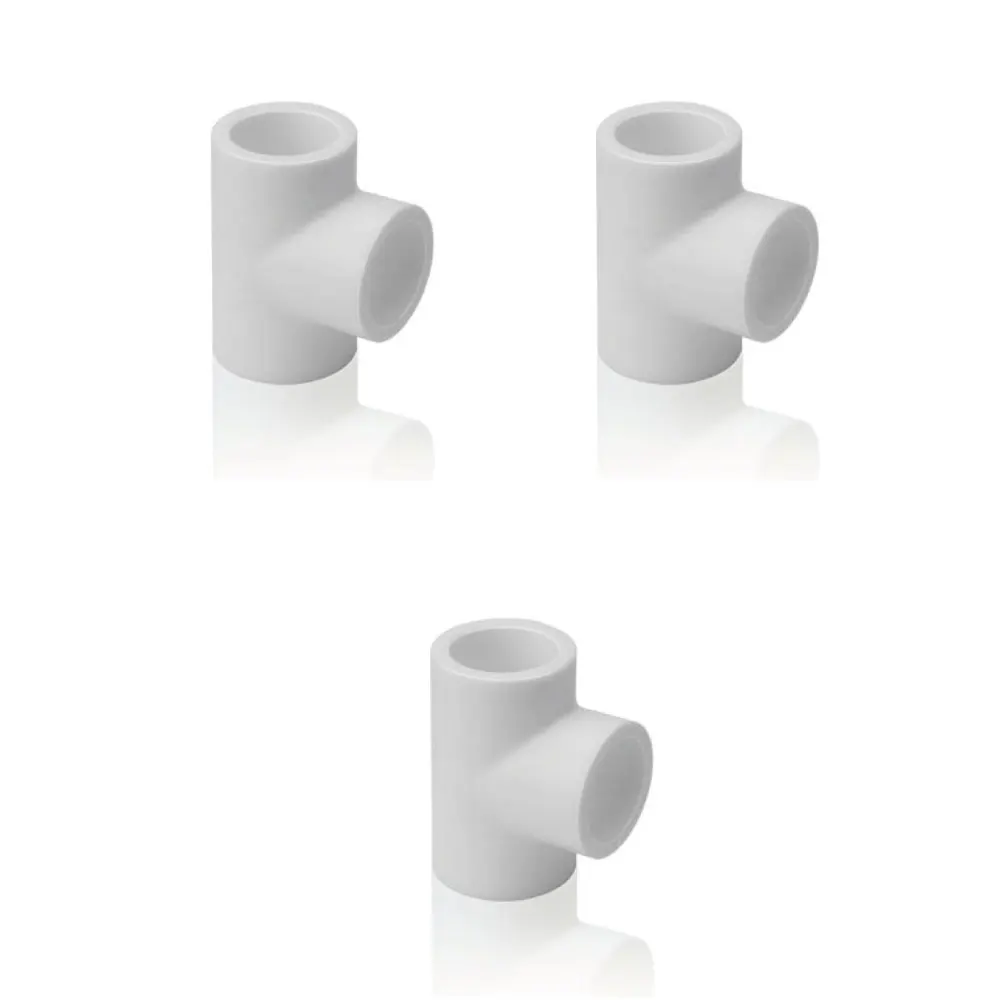 High Quality 25 Mm Ppr Tee Plastic Pipe Fittings Original European Raw