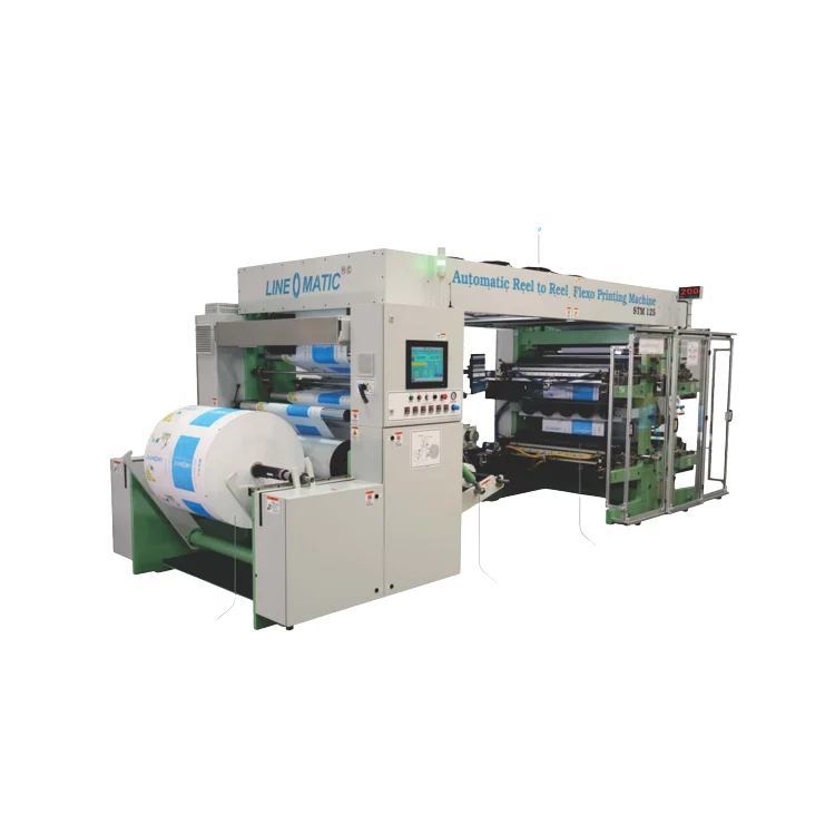 Buy Automatic Reel To Reel Flexo Printing Machine With Top Garde Metal Made For Sale By Indian