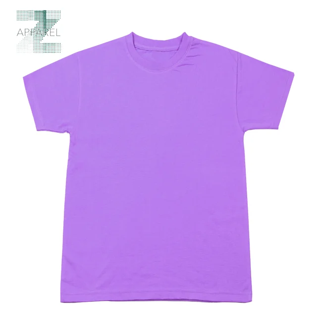 High Quality Wholesale Cotton Tshirts For Kids 160gsm 55 Cotton 45 Polyester Blend Factory