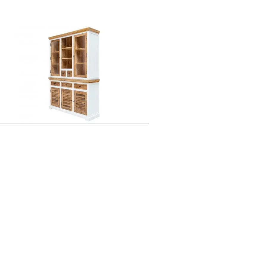 Whitewave Model Whitewave Wood Crockery Cabinet - Versatile Modern Design