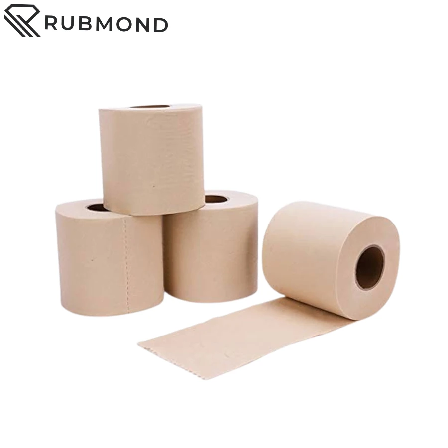 Customised Branded Virgin Wooden Pulp Glue Lamination Embossed Bathroom