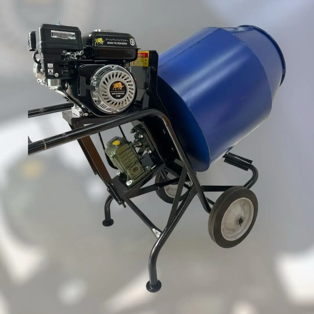 Easy Operation Portable Mini Concrete Gasoline Cement Mixer 85kg From