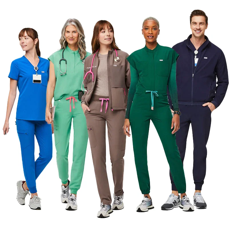 Customize Medical Nursing Jogger Scrubs Nursing Hospital Uniform Woman