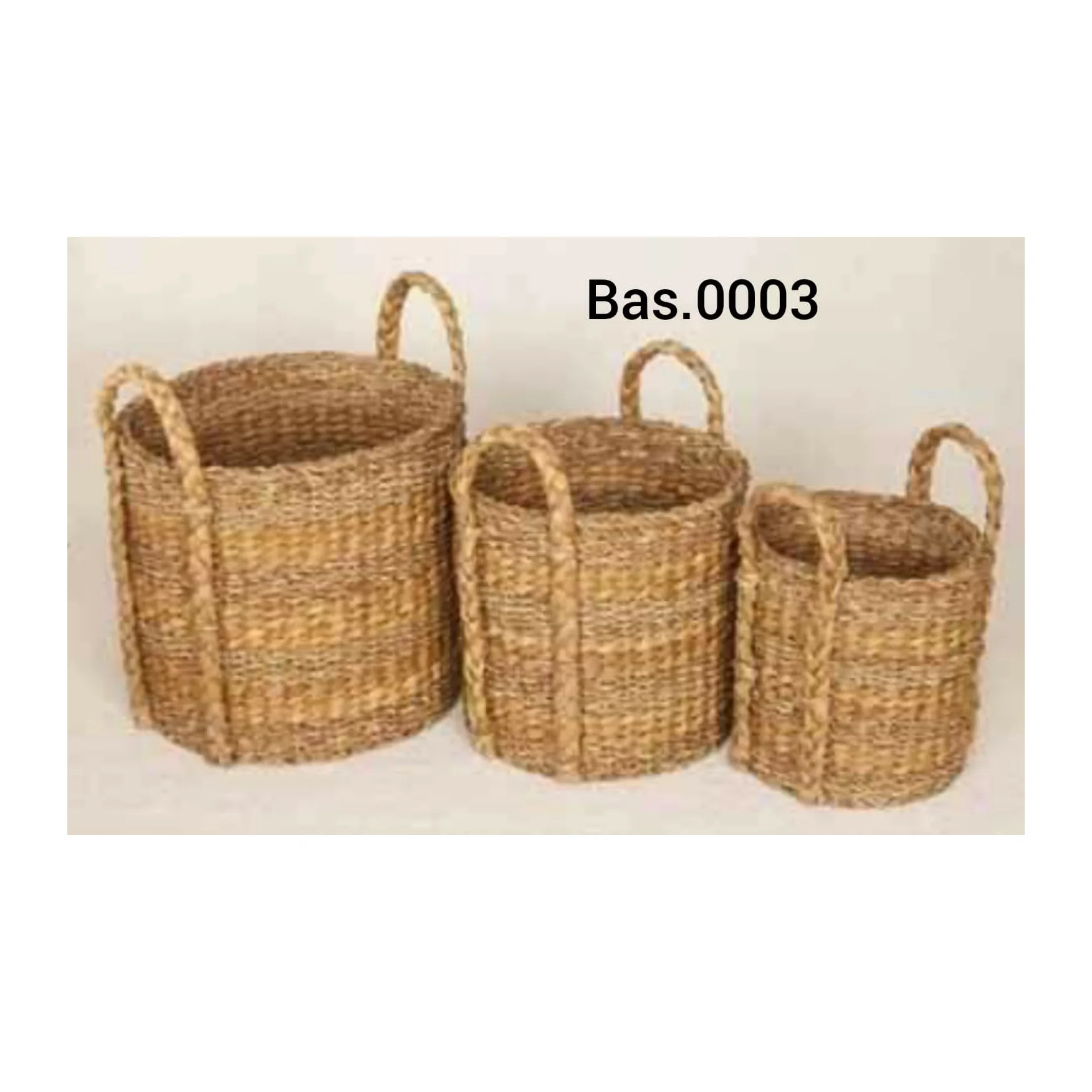 Eco Friendly Seagrass Storage Fruit & Bread Basket Top Quality Seagrass
