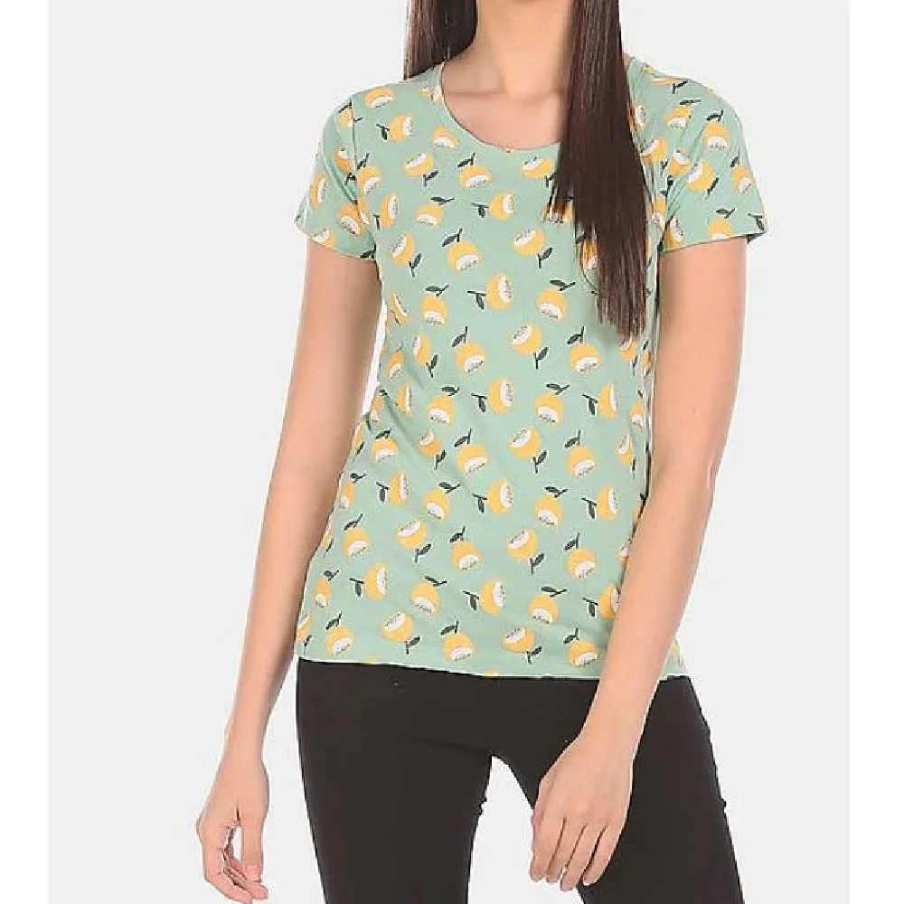 Stylish Round Neck Short Sleeve Plus Size Black Color High Quality