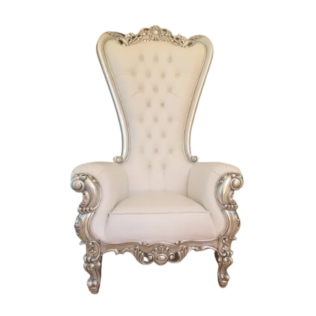 King And Queen Wedding Throne Chair Solid Teak Wood Throne Chair High Quality High Back Chairs