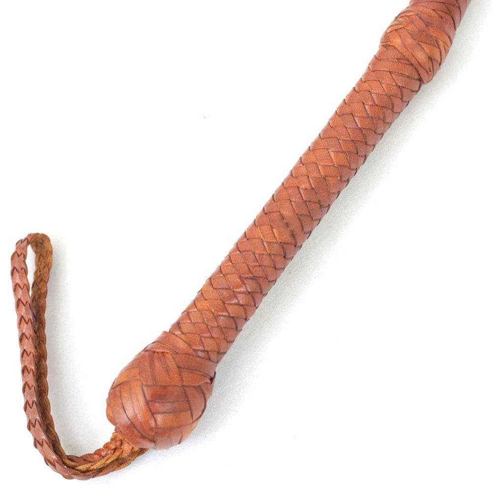 Customize Cow Hide Leather Hand Made 6,8,10,12 Feet Horse Whip
