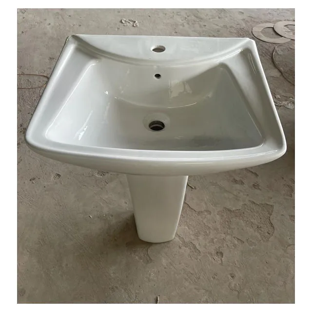 Modular Hand Wash Basin With Pedestal Dyna Ceramic Washbasin Bathroom And Kitchen Hall Basin