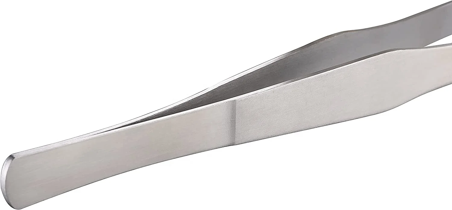 Aquarium Tweezers Thick Stainless Steel Straight/curved Tweezers Set For Fish Tank Aquatic