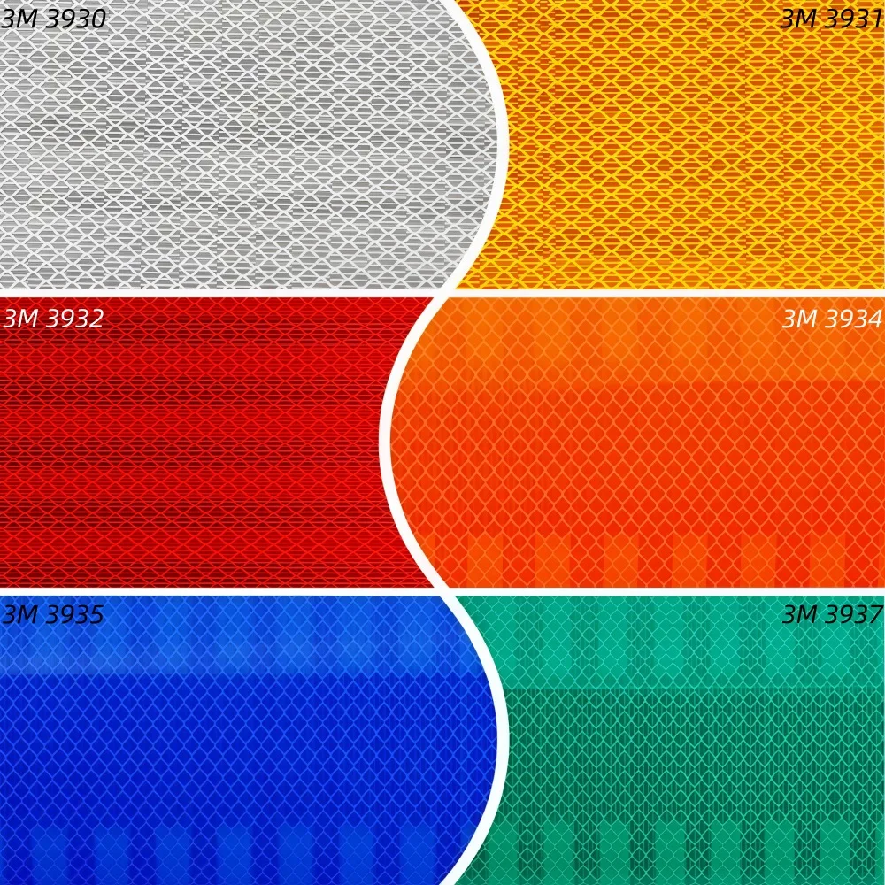 3M 3937 High Intensity Microprismatic Reflective Sheet Self Adhesive ...
