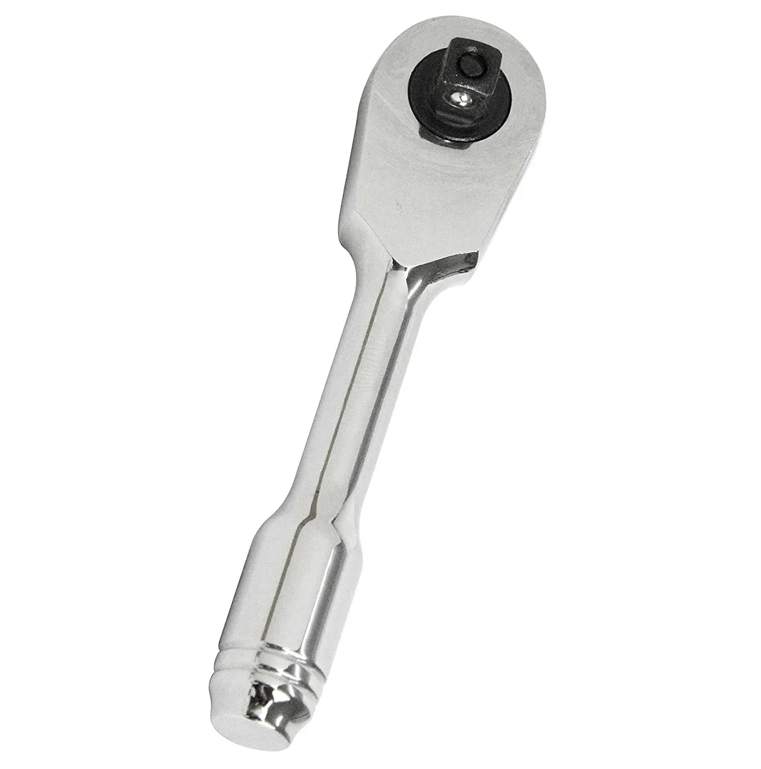 Mini 1/4 Inch Stubby Ratchet Wrench,Reversible 72 Tooth,Tight Spaces
