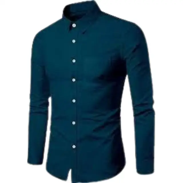 Men's Formal Attire Best High Quality Slim Fit Men's Shirt Button Up