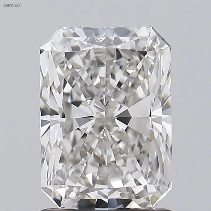 H Color Vvs2 Clarity Size 1.68ct Polished Labgrown Diamond Radiant ...