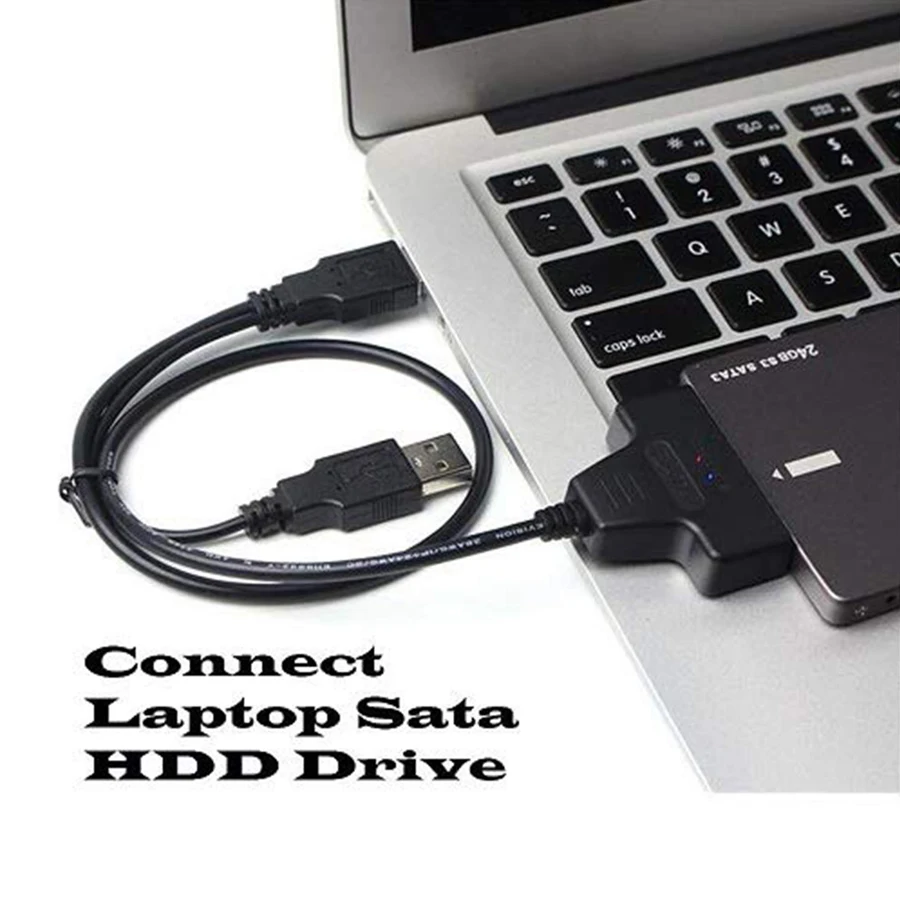 Us02 Sata Cable Usb To Sata Converter Hard Disk Drive Sata 715 Pin 22 To Usb 20 Adapter Cable 8103