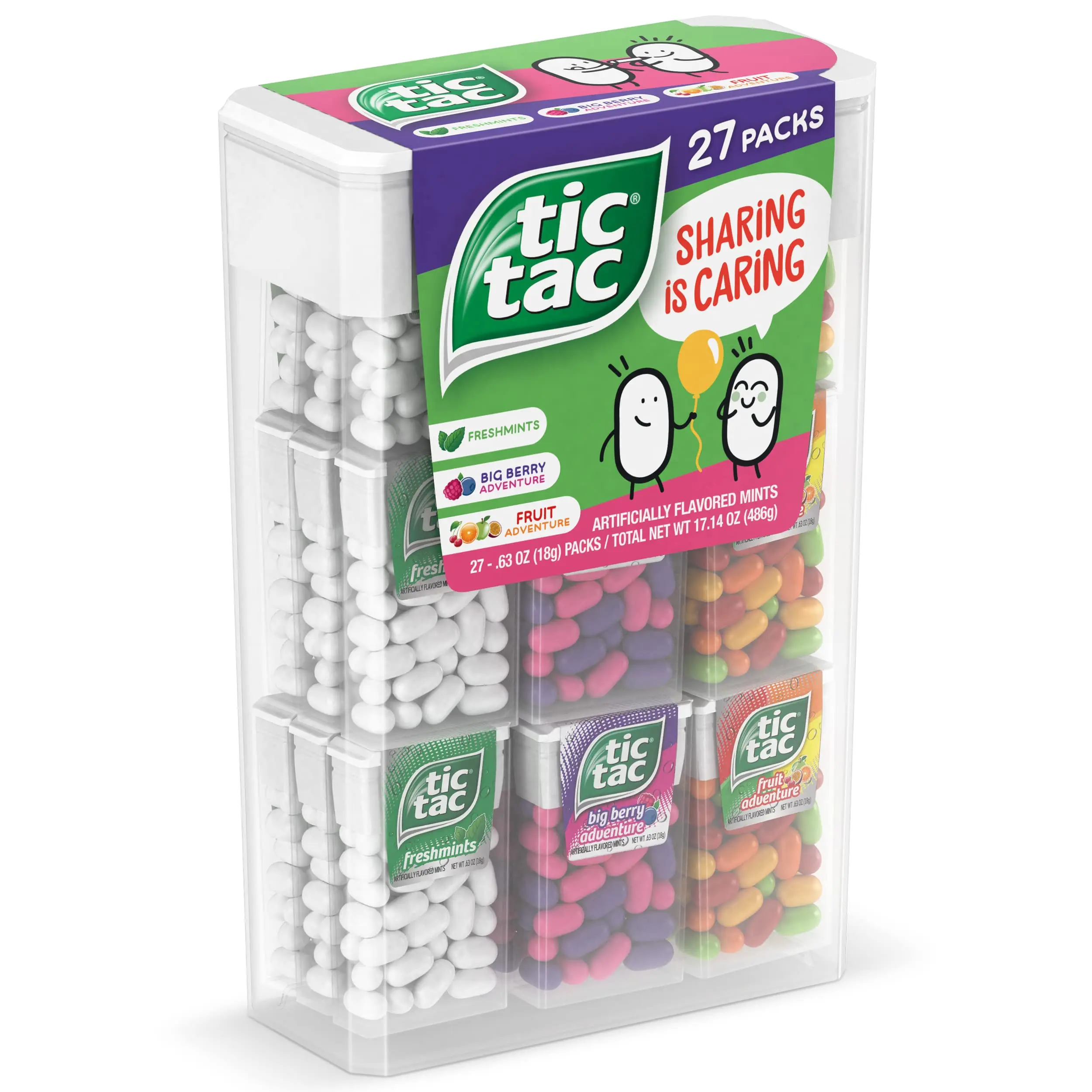 Tic Tac Mints Spender Box With 60 Mini Boxes (each 3.9 Grams) Lilliput ...