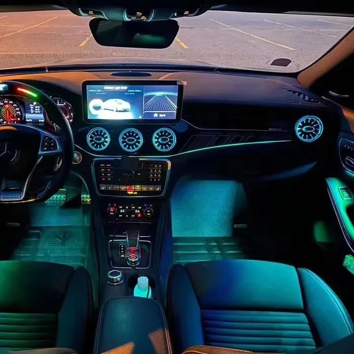 Wholesale 12 Colors Interior Ambient Lighting for Mercedes Benz A
