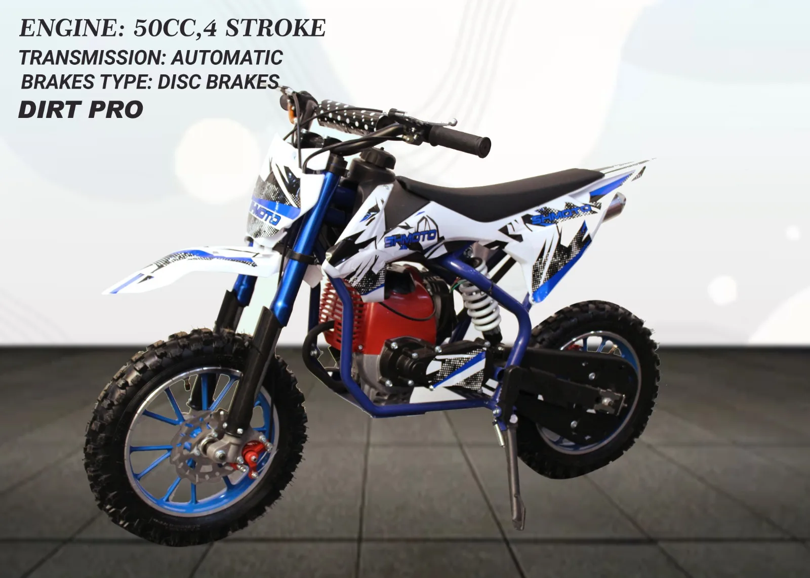 4 Stroke 50cc Mini Dirt Bike,4 Stroke Pocket Bike Blue Color Buy Orion 50cc Dirt Bike,Cheap