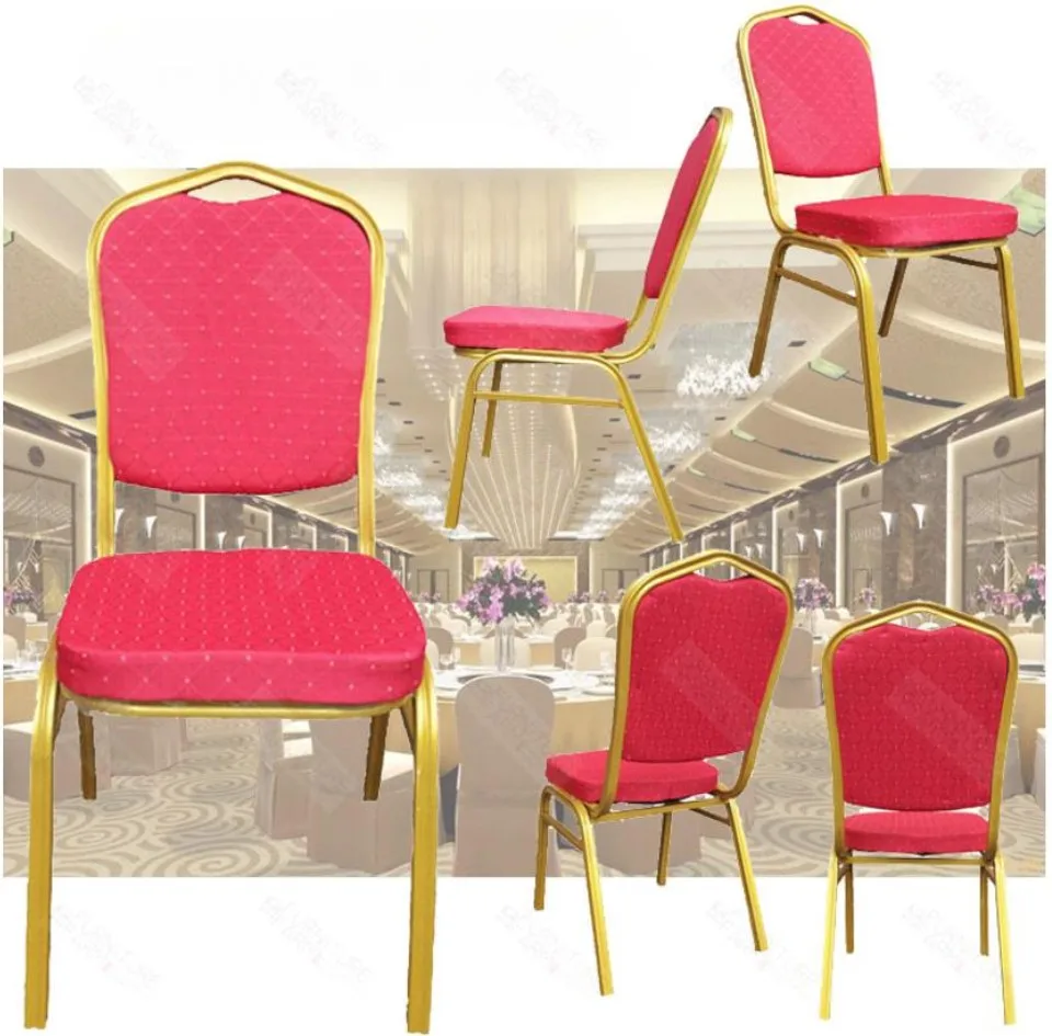 Used Stackable Cheap Iron For Wedding Metal Golden Item Time Packing