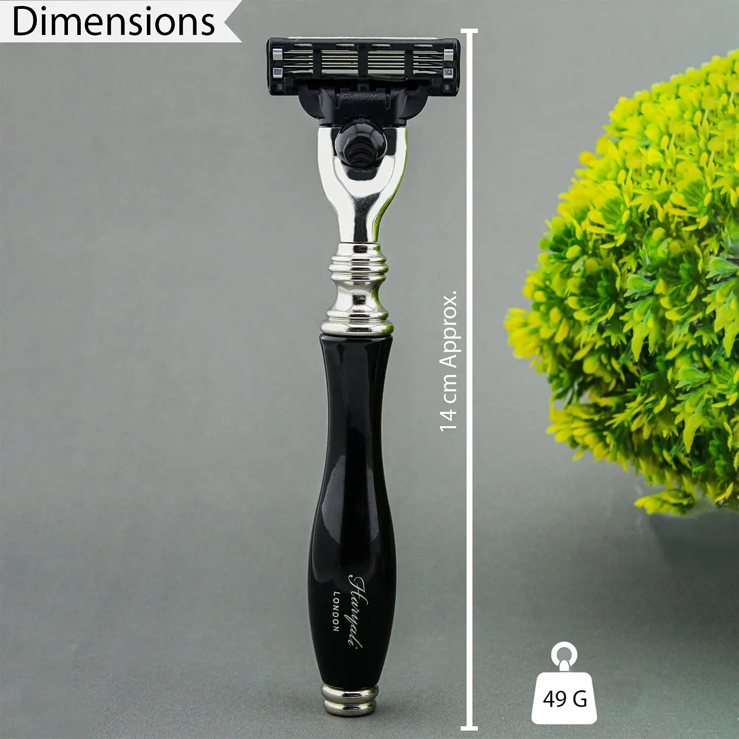 Haryali London Shaving Kit Gift Set With 3 Edge Shaving Blade Shaving