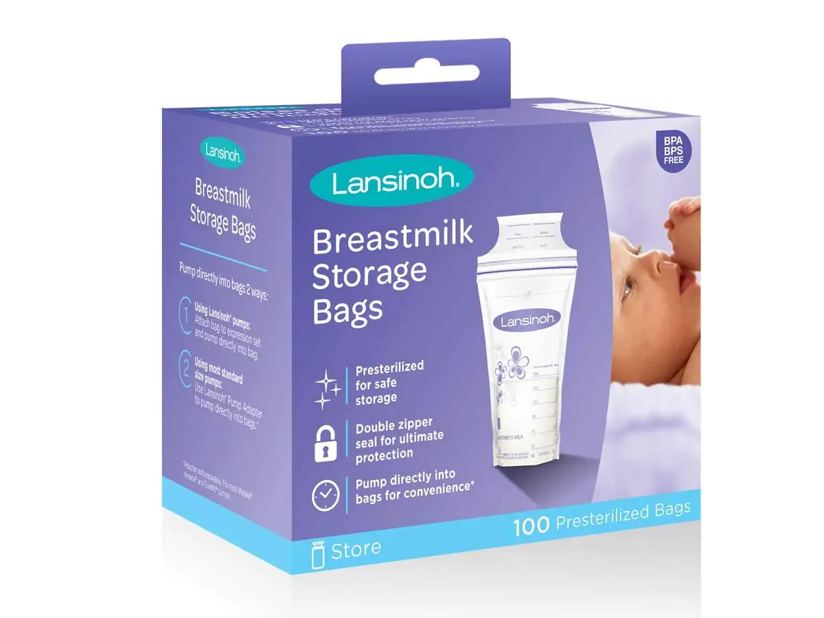 Presterilized Hygienically Doubledsealed Breastmilk Storage Bags Bpa