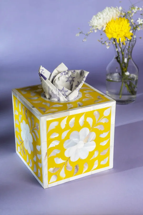 Acrylic Tissue Box Tableware Decoration Tissue Holder Box Customized