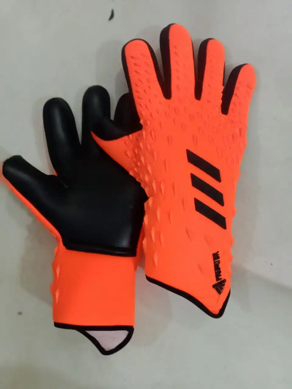 Professional Latex Sport Futsal Youth Kids Soccer Goalie Keeper Gloves
