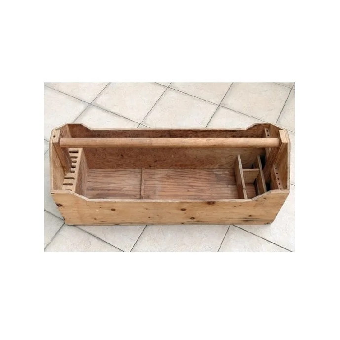 Rustic Toolbox Tool Tote Farmhouse Toolbox Distressed Wood Garden