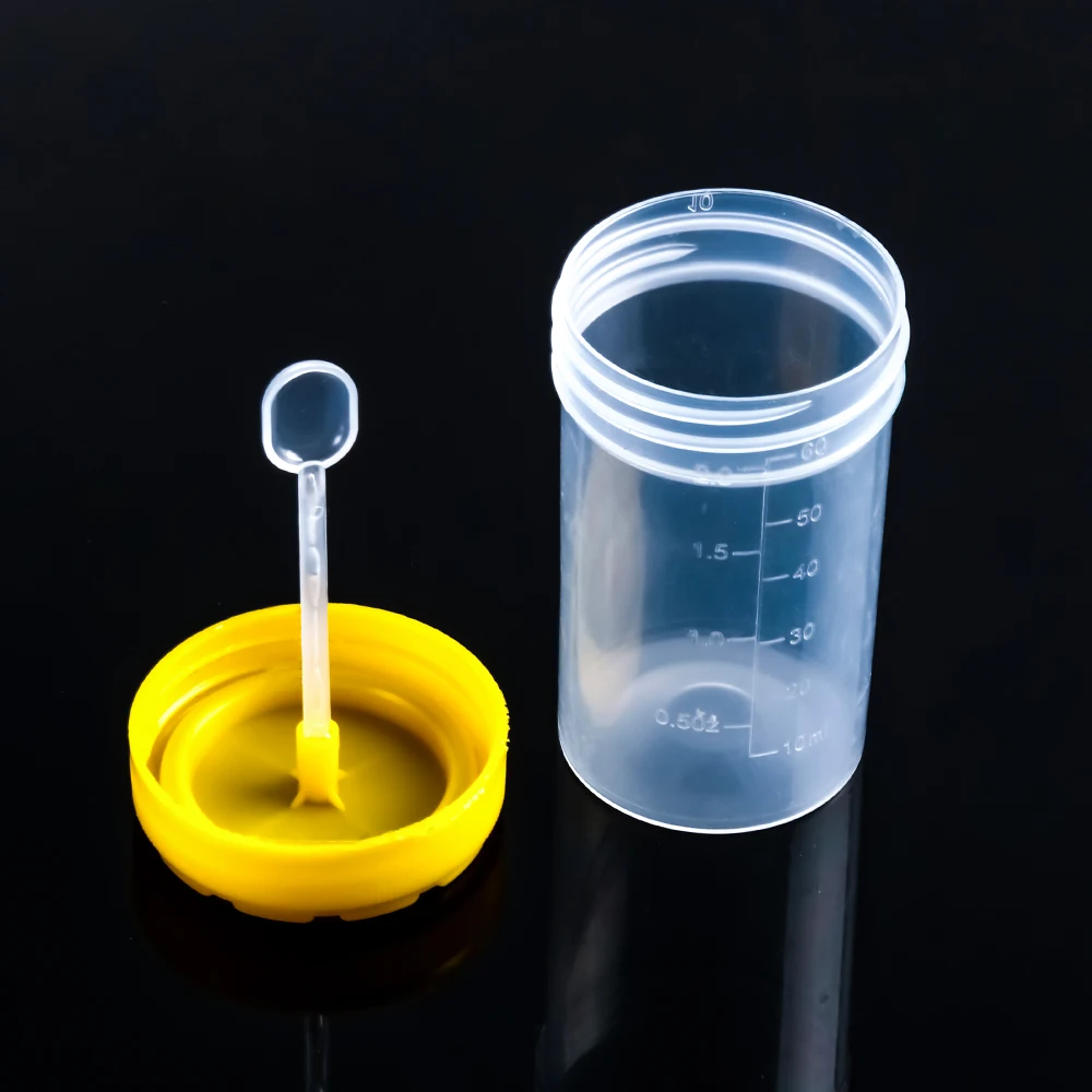 Disposable Sterile Stool Specimen Container With Spoon Buy Medical