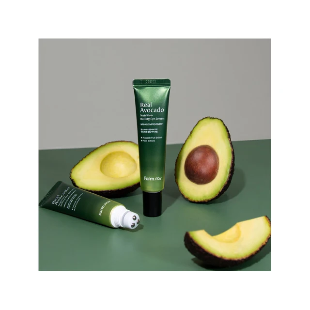 Real Avocado Nutriiton Rolling Eye Serum Wrinkle Improvement Eye Mouth